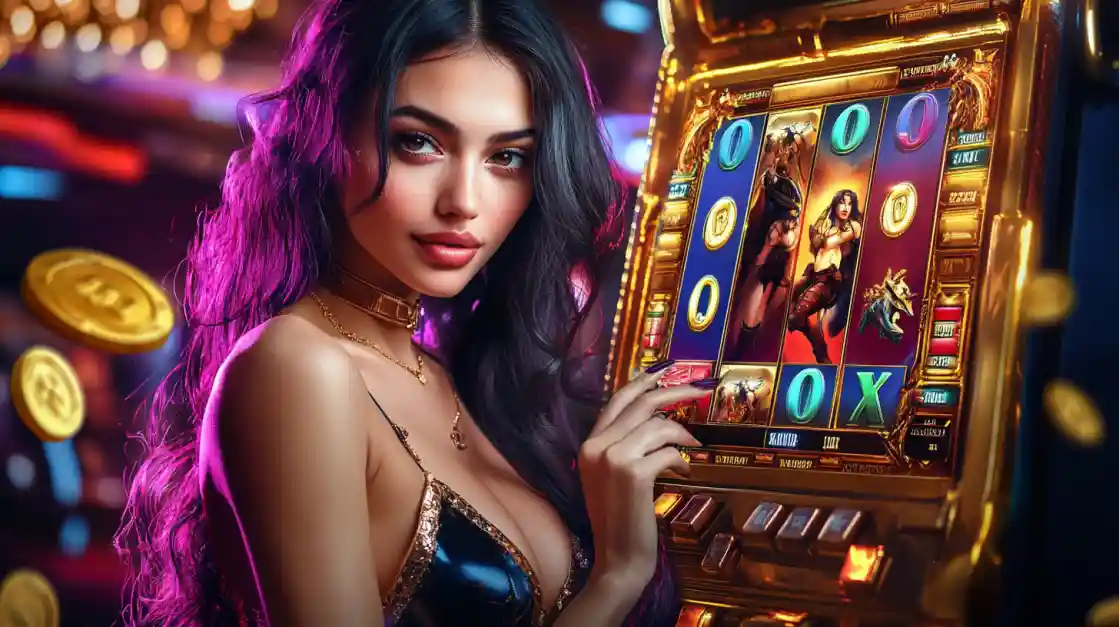 স্লট গেমের একটি ভিজ্যুয়াল।